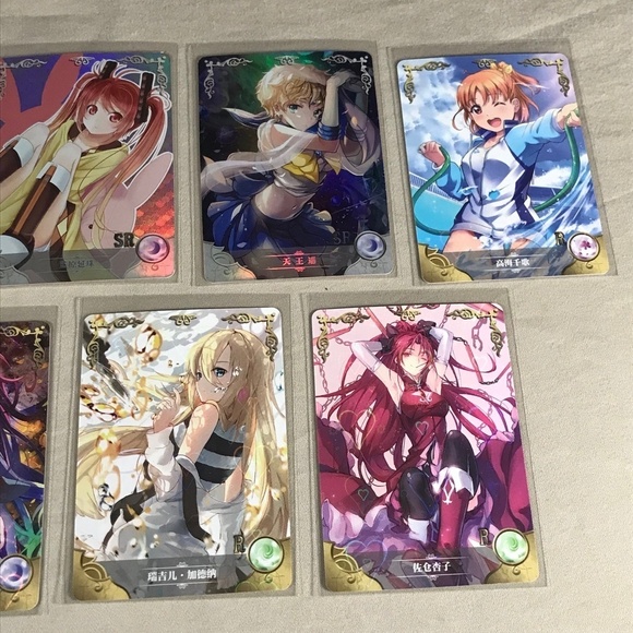 Goddess Story Japanese Trading Cards Including Holo SR - Picture 3 of 5